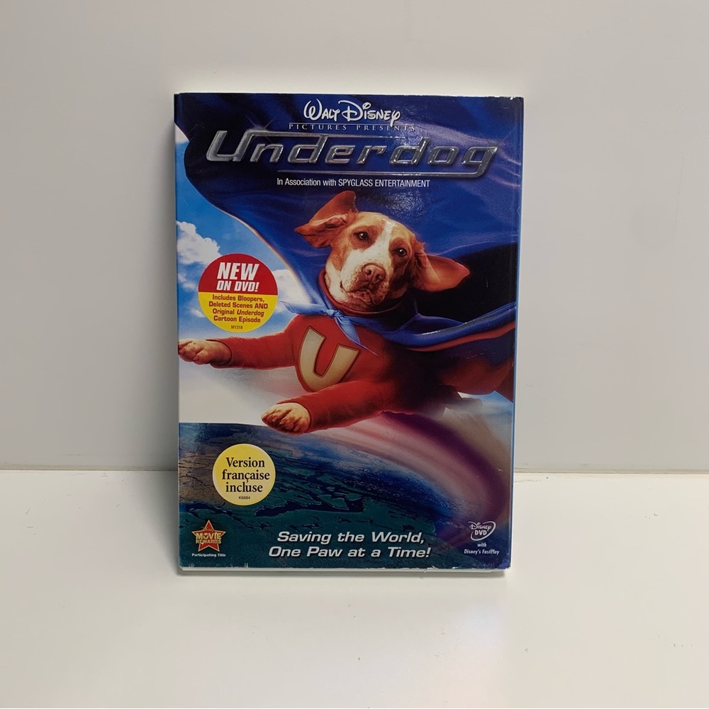 Underdog Disney DVD